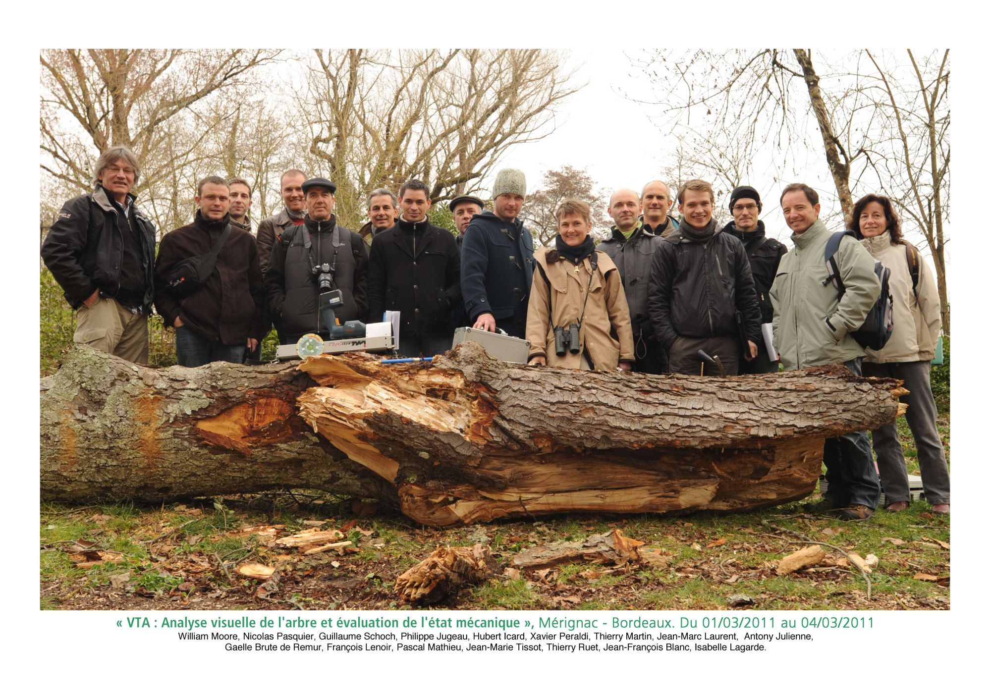 Photos des formations de l